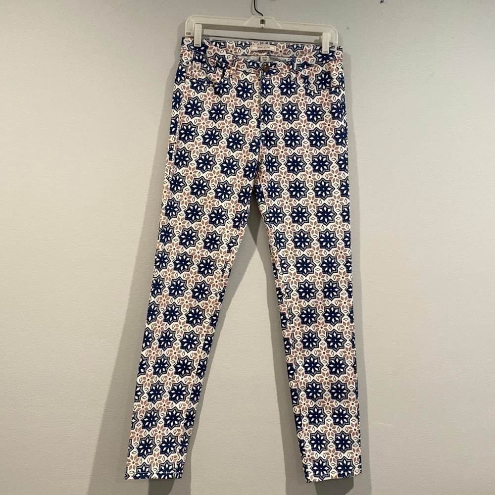 Adam Levine Skinny Patterned Pants - Size 9/10